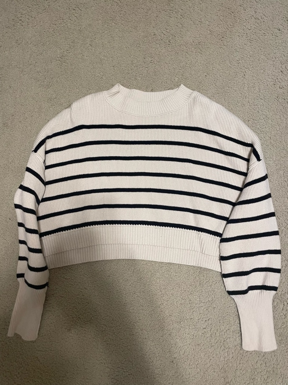 Free People Easy Street Cropped Sweater